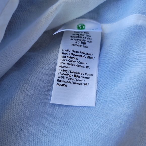 J. Crew 20 Midi Dress Tiered Colorblock Sun Cutout Tie Front Red Blue - Picture 7 of 7